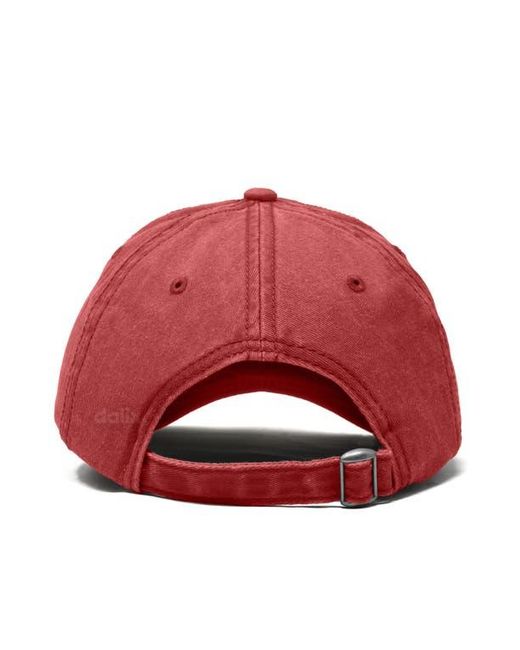 Alix Red Lil Martini Dad Cap