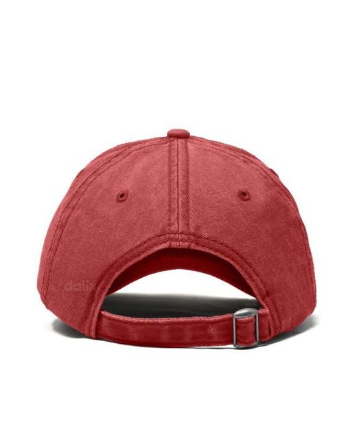 Alix Red Bow Dad Cap