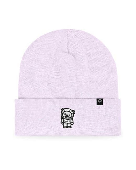 Alix Pink Ice Bear Beanie for men