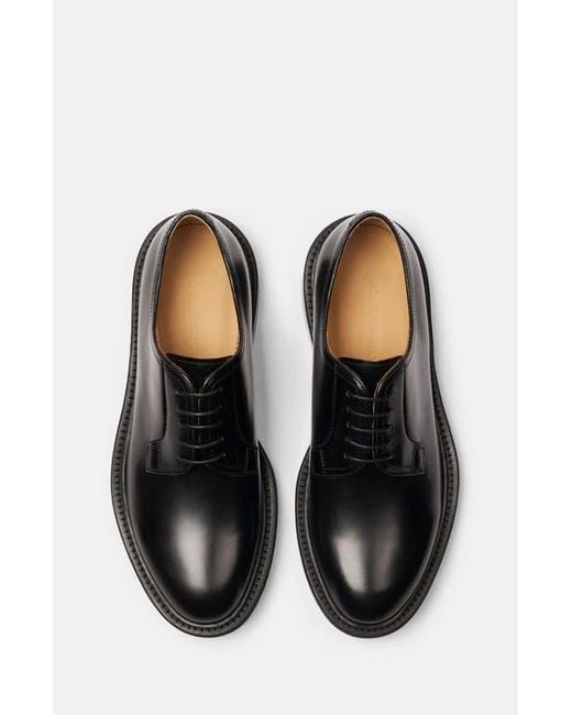 Scarosso Black Harry Derbies for men