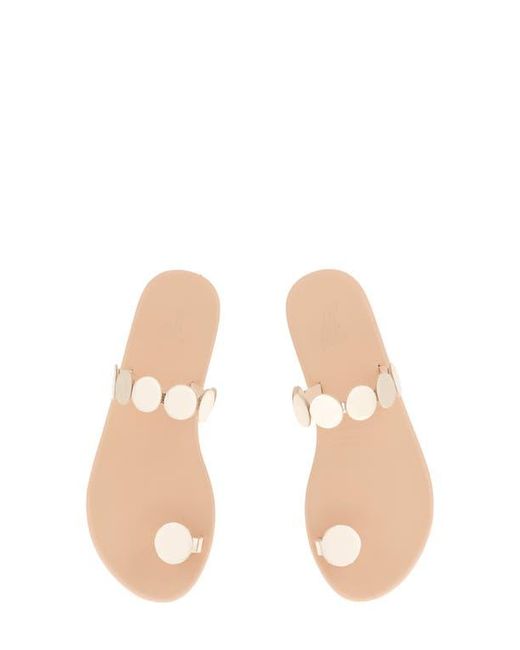 Ancient Greek Sandals Women's Pink Dirki Discs Sandal