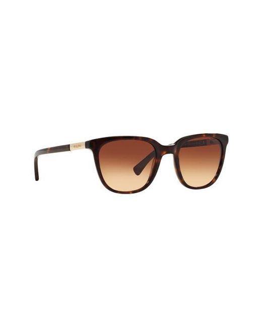 Ralph Brown 51Mm Gradient Rectangle Sunglasses