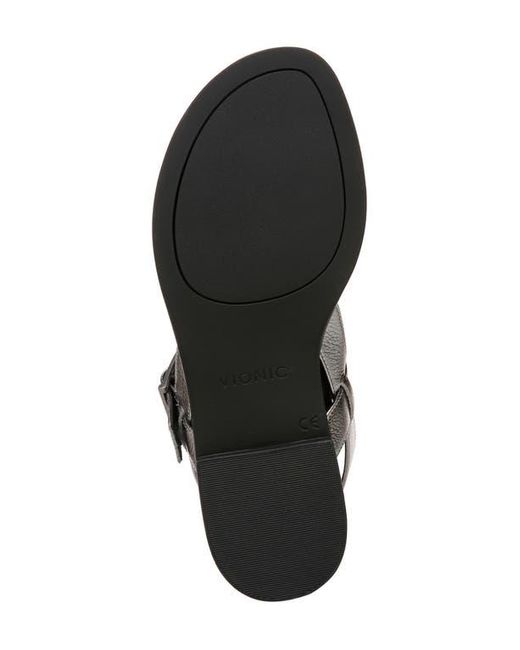 Vionic Black Cora Slingback Sandal