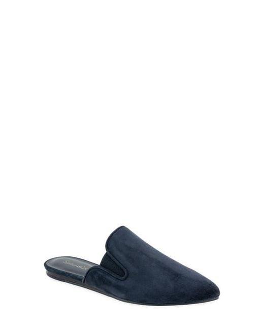 Splendid Blue Liza Pointed Toe Mule