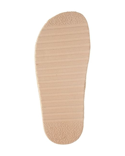 Steve Madden Natural Bigmona Raffia Slingback Platform Sandal