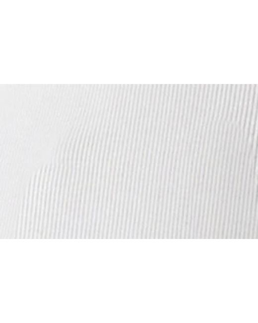 Michael Stars White Zola Long Sleeve T-Shirt