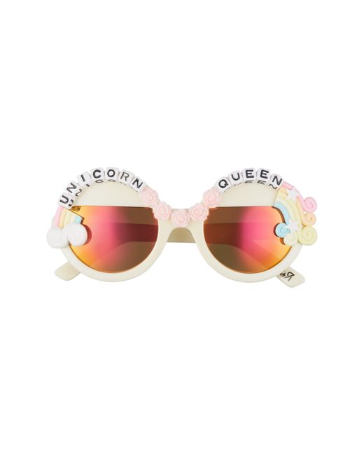 Rad & Refined Pink Rad + Refined Unicorn Queen Round Sunglasses