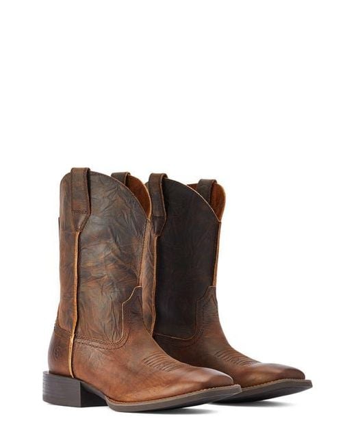Ariat Brown Sport Rambler Western Boot for men