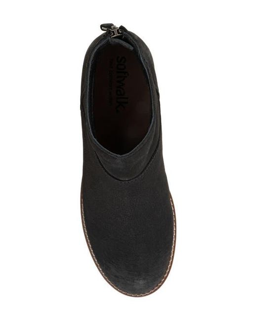 Softwalk® Black Elmhurst Platform Bootie