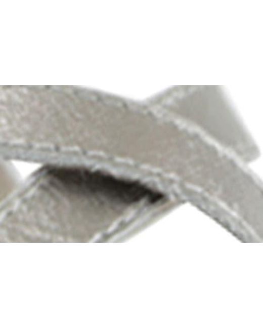 Munro White Tarifa Strappy Wedge Sandal