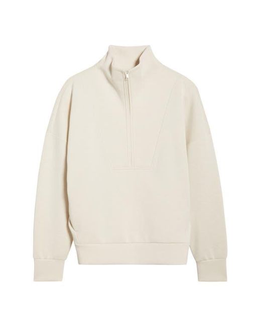 Zella Natural Ultrasoft Half Zip Pullover