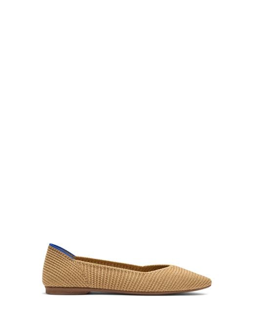 Rothy's Natural The Point Ii Pointed Toe Flat