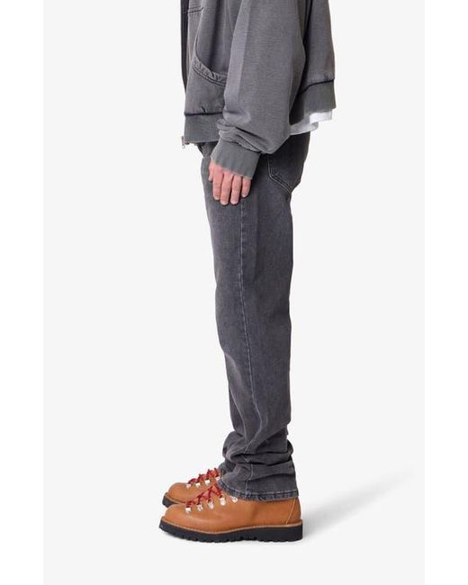 MNML Black Bootcut Jeans for men