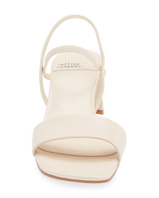 Jeffrey Campbell Natural Adapt Slingback Sandal