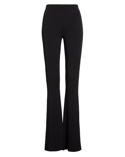 Altuzarra Black Florie Jersey Bootcut Pants