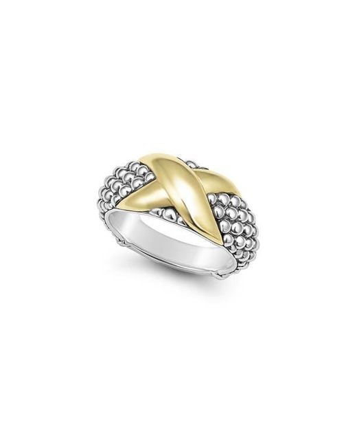 Lagos Metallic Embrace Ring