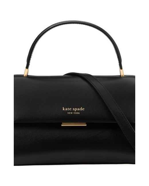 Kate Spade Black Grace Leather Top Handle Bag