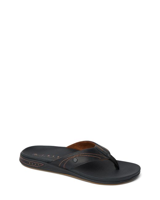 Reef Black Phantom Lux Flip Flop for men