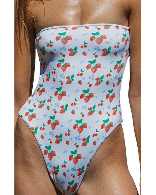 Bright Swimwear Blue Ruby One Piece