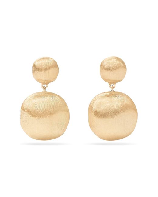 Marco Bicego Natural Brushed Drop Earrings