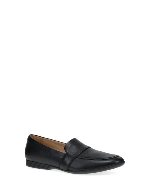 Dansko Black Linden Loafer
