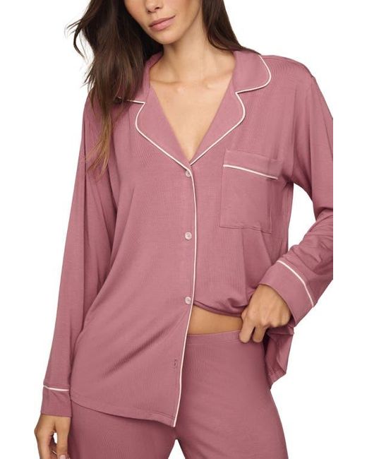 Eberjey Red Gisele Long Pajamas