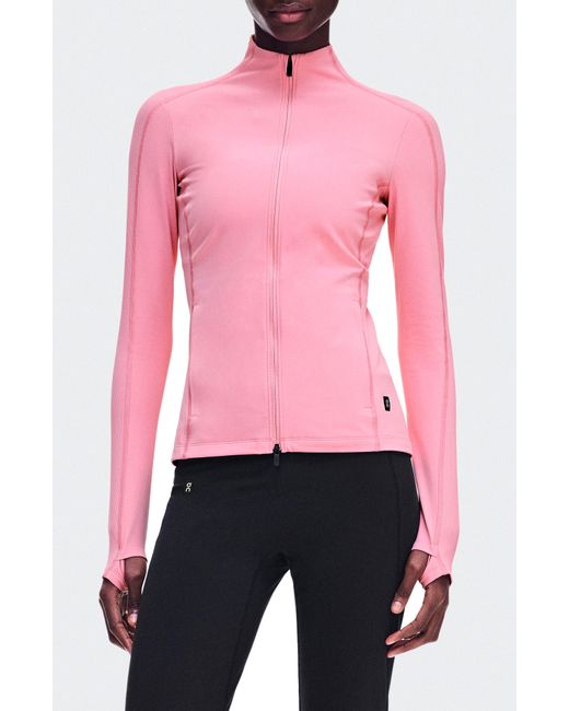 On Shoes Pink Studio Jacket