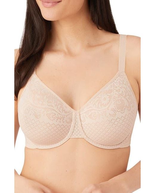 Wacoal Natural Visual Effects Underwire Minimizer Bra