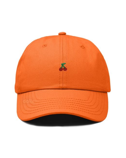 Alix Orange Lil Cherry Dad Cap