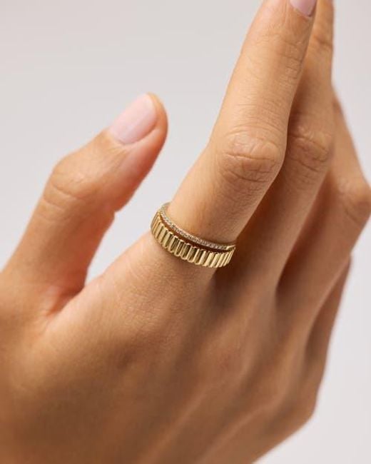 Ana Luisa Metallic Ring Set