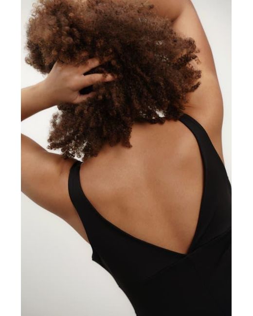 Nom Maternity Black Stretch & Support Maternity Romper