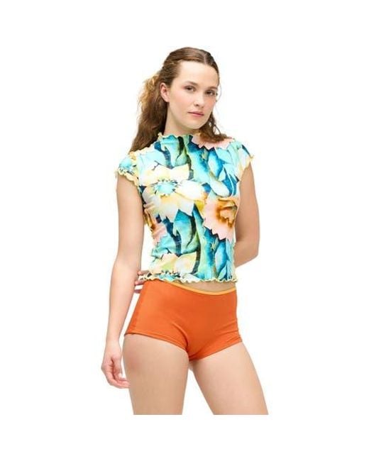 Seea Blue Leo Top