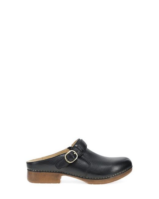 Dansko Black Millie Mule