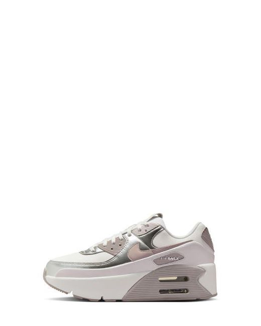 Nike Metallic Air Max 90 Lv8 Platform Sneaker