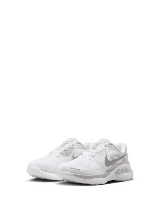 Nike White Structure Plus Running Shoe