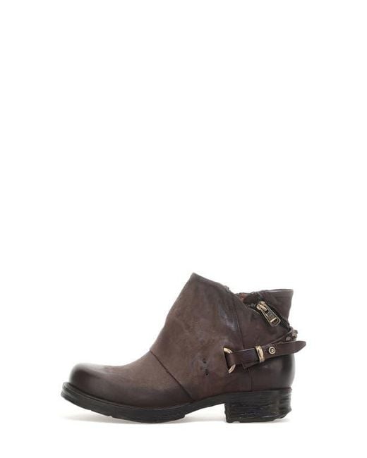 A.s.98 Gray Steve Studded Bootie