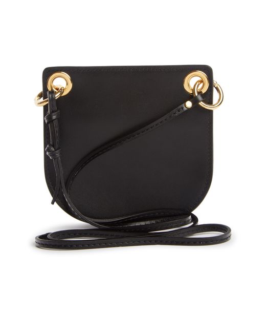 Chloé Chloé Mini Tess Leather Crossbody Bag In Black Save 20 Lyst 
