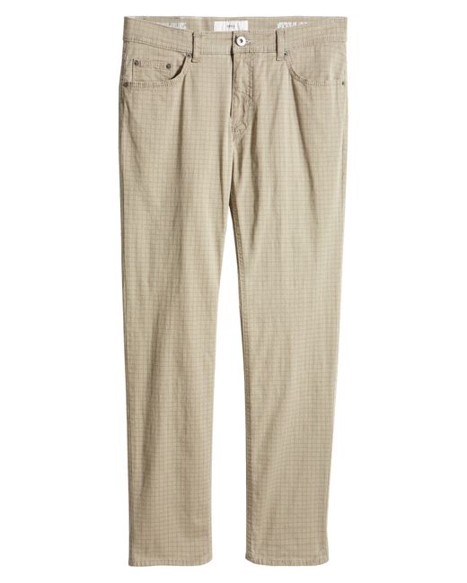 Brax Gray Coop Regular Fit Five-pocket Pants for men