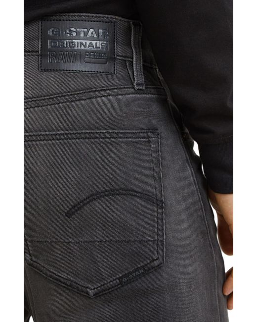 G-Star RAW Black 3301 Slim Fit Jeans for men