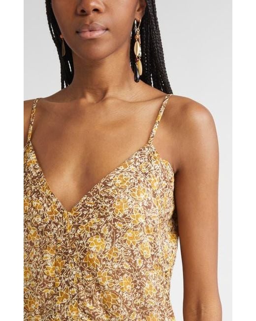 Isabel Marant Metallic Mismatched Drop Earrings