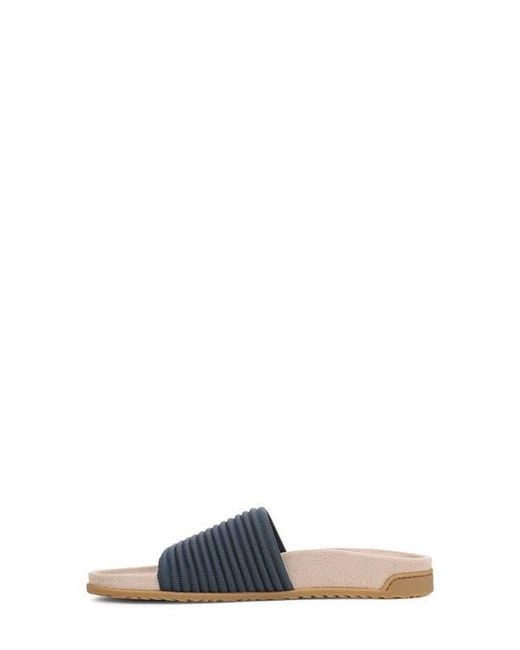 Vionic Blue Evie Slide Sandal