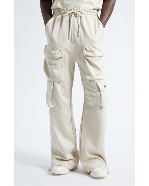 Amiri Natural Drawstring Cargo Pants for men
