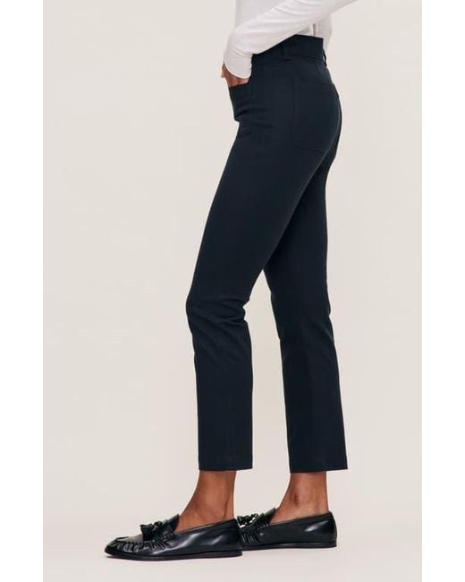 DL1961 Blue Mara Instasculpt Ankle Straight Leg Pants