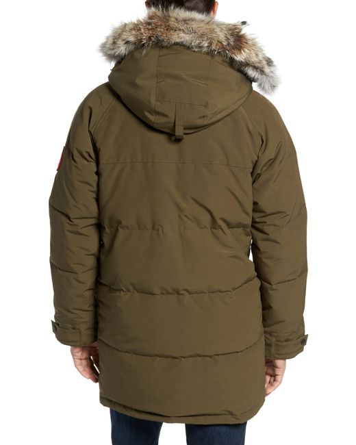 canada goose emory parka military green