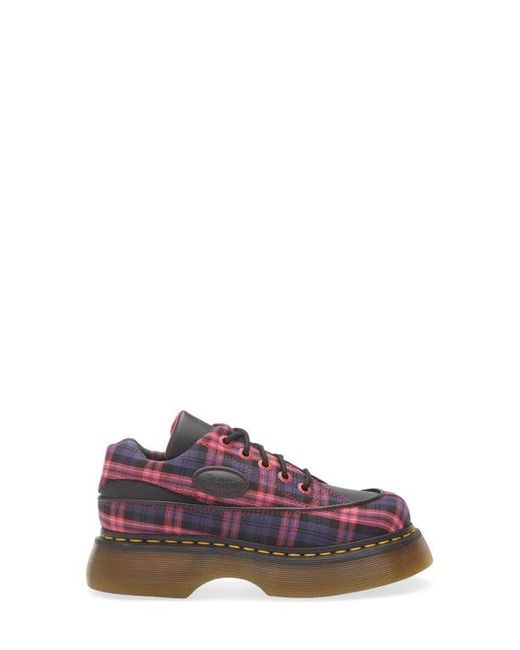 Dr. Martens Purple Buzz 5I Mixed Media Platform Sneaker