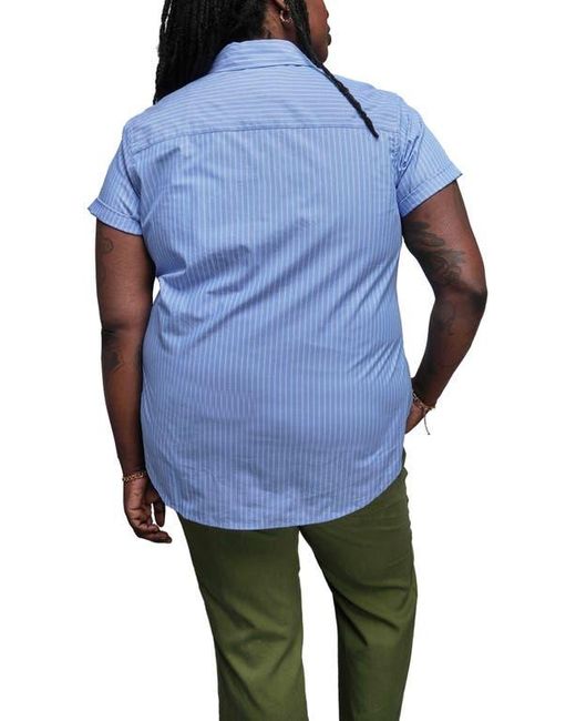 WILDFANG Blue The Essential Button Up