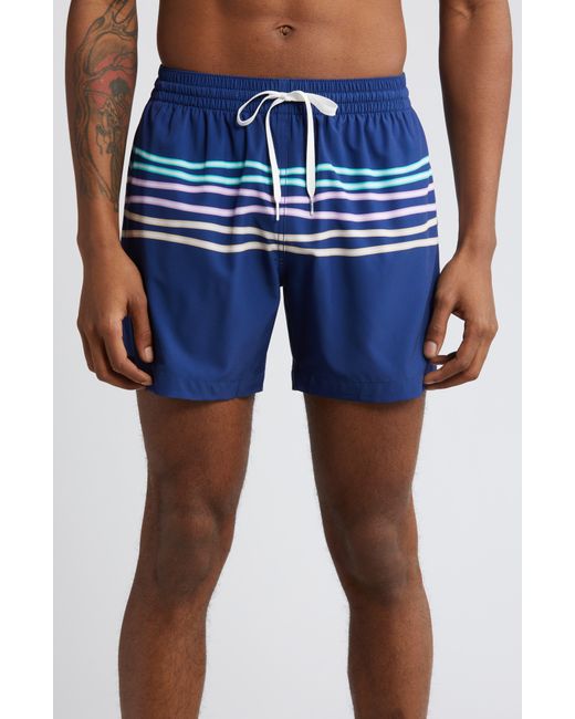 Chubbies Blue Classic Lined 5.5-inch Swim Trunks for men