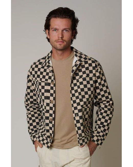 LEISURE LAB Brown Checkmate Ranch Jacket for men