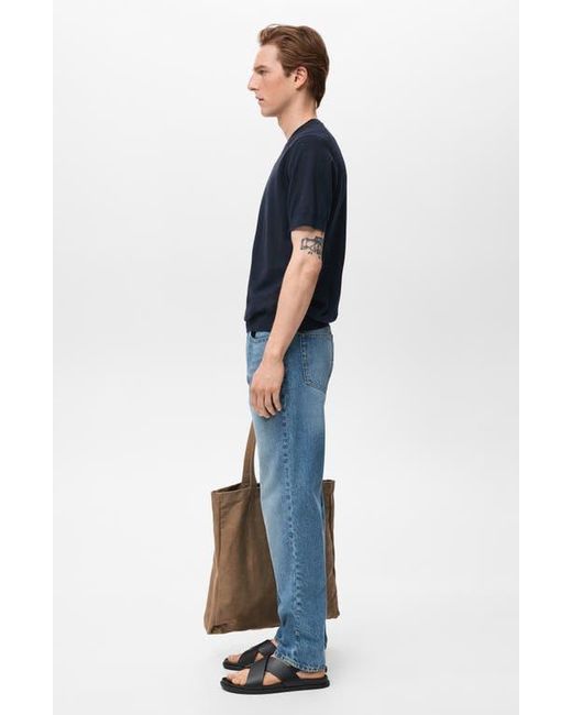 Mango Blue Bob Regular Fit Jeans for men