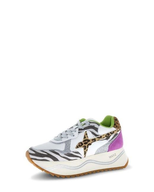 W6yz White Deva Sneaker